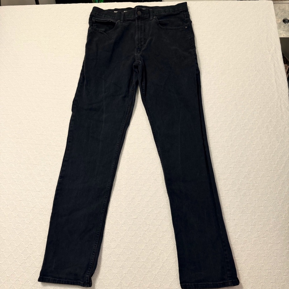 Sonoma Goods For Life The Everyday Jean Black Straight Leg 33x34